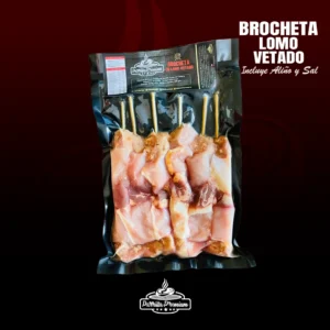 6 Brochetas de Lomo Vetado