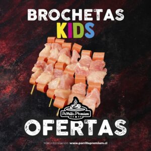 Brochetas Pollo & Cerdo