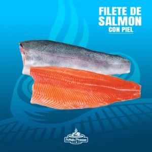 1,5 Kg Filete Salmón Premium-c/piel